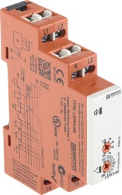 Фото 1/4 LXPRT-4W 230V (400V), Phase, Voltage Monitoring Relay, 3 Phase, SPDT, DIN Rail