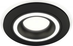 Фото 1/2 Ambrella Комплект встраиваемого светильника XC7622040 SBK черный песок MR16 GU5.3 (C7622, N7111)