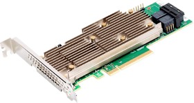 RAID-контроллер Broadcom 9460-8I SGL (05-50011-02 / 03-50011-33010) PCIe 3.1 x8 LP, SAS/SATA/NVMe, RAID 0,1,5,6,10,50,60, 8port(2 *int SFF8