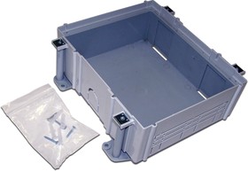 Монтажная коробка для лючка в пол на 6 модулей LAN-WA-FLBP-MB/6
