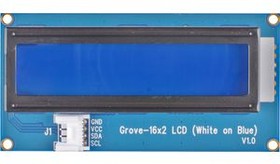 104020111, Display Development Tools Grove - 16 x 2 LCD (White on Blue)