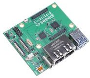 102110497, Modules Accessories Rapberry Pi CM4 Dual GbE Carrier Board