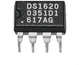 Фото 1/2 DS1620S+, Digital Temperature Sensor, Digital Output, Surface Mount, Serial-3 Wire, ±0.5°C, 8 Pins