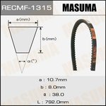 Ремень клиновой MASUMA 1315 10x792