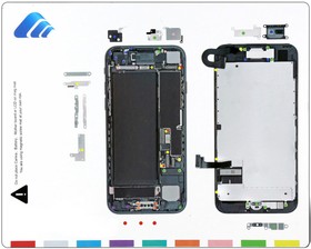 Профессиональный магнитный коврик для разборки iPhone 7