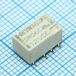 9-1462037-9, Signal Relay - DPDT (2FormC) - 12VDC Coil - 140mW Coil Power - 2A ...