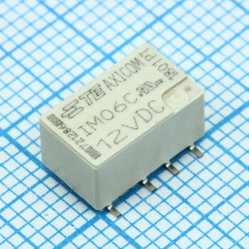 9-1462037-9, Signal Relay - DPDT (2FormC) - 12VDC Coil - 140mW Coil Power - 2A Contact - 250VAC/220VDC Switching - Non Latchin ...