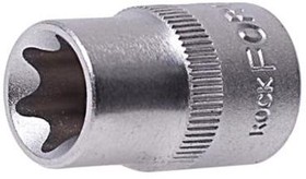 Фото 1/2 Головка торцевая 3/8" TORX Е14мм L=28мм ROCKFORCE