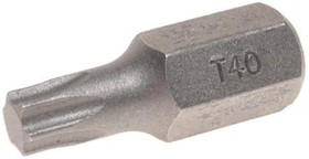 Фото 1/2 Бита TORX T40х30мм 3/8" ROCKFORCE