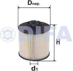 DIFA6320E, DIFA6320E Фильтр топливный (KX 67/2D) MB TRUCK