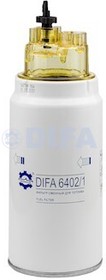 DIFA64021, Фильтр топливный DIFA грубой со сборником воды КАМАЗ Евро-2 МАЗ ММЗ Д-245.9 Е3, Д-245.30 Е3, Д