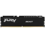 Kingston DDR5 DIMM 32GB DRAM 5200MHz CL40 FURY Beast Black KF552C40BB-32