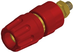 PKI 10 A AU RED, Binding Post 4mm 35A 30V Red