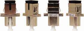 Фото 1/2 Адаптер оптический TopLAN LC/SC, SM, симплексный