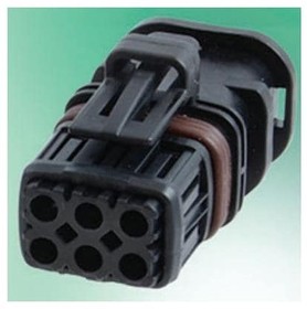 C10-708305-000, Heavy Duty Power Connectors 6 Way Resist Plug