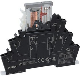 G2RVSR500ACDC24, Global Standard Size, Low Profile Slim I/O Relay with Width 6.2 mm