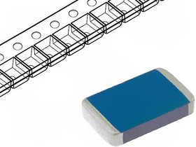 Фото 1/4 V430CH8T, Варистор металл-оксидный, SMD, 275В AC, 369В DC, 250А, 8Дж, 50пФ