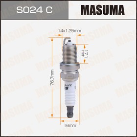 Свеча зажигания Masuma S024C Nickel BKR6EY-11(4368)
