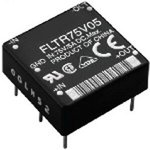 FLTR75V05Z, Power Line Filters 75Vdc 5A Through Hole