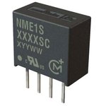 NME1S0505SC, Isolated DC/DC Converters - Through Hole DC/DC 1W TH 5-5V SIP