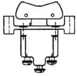 1TP1-31, Rocker Switches SW SPDT 3POS Screw TERM, Flush PNL MNT