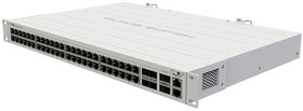 Фото 1/9 Коммутатор MikroTik Cloud Router Switch 354-48G-4S+2Q+RM with 48 x Gigabit RJ45 LAN, 4 x 10G SFP+ cages, 2 x 40G QSFP+ cages, RouterOS L5, 1