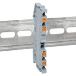 PIT-2,5-4, Spring-loaded terminal block 2,5 Push-in 4 terminals grey