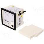 E243-41S-G-05, Измеритель: панельный; аналоговый; 380/440ВAC; Класс: 0,5; 45-55Гц