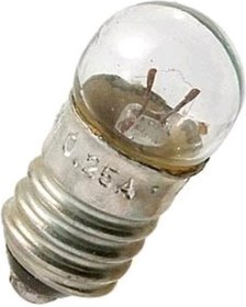 МН6.3-0.3, Лампа накаливания (6.3В, 0.3А), цоколь Е10/13