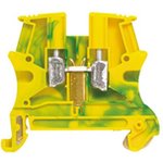 0 371 72, Viking 3 Series Green/Yellow Earth Terminal Block, Single-Level ...