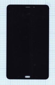 Фото 1/2 Дисплей (экран) в сборе с тачскрином для Samsung Galaxy Tab A 8.0 SM-T385 черный