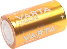 VRT-LR20Lбл, Батарейка D LR20 1.5V блистер 2шт. (цена за 1шт.) Alkaline Longlife VARTA