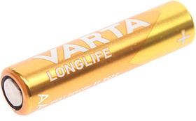VRT-LR03L(4)бл, Батарейка AAA LR03 1.5V блистер 4шт. (цена за 1шт.) Alkaline Longlife VARTA