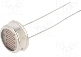 PGM1205-MP, Фоторезистор, 250мВт, 140-300кОм, 560нм, Монтаж: THT, 250ВDC, dLED: 12мм