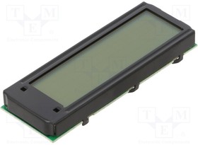 EA DIP205J-4NLW, Display: LCD; alphanumeric; 4x20; white; 75x26.8x10.8mm; LED