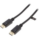 CV0119, Кабель, DisplayPort1.4, вилка DisplayPort, с обеих сторон, 1м