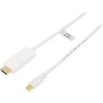 CV0122, Кабель, DisplayPort1.2, вилка HDMI, вилка mini DisplayPort, 1м