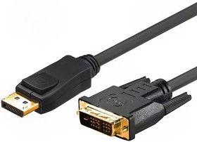 51962, Кабель, DisplayPort1.1, вилка DisplayPort, DVI-D (24+1) вилка