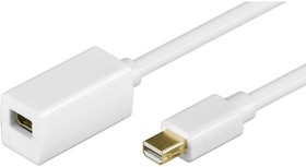 Фото 1/2 52855, Кабель, DisplayPort1.2, 2м, белый