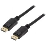 CV0074, Кабель, DisplayPort 1.2, вилка DisplayPort, с обеих сторон, 5м