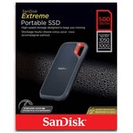 SDSSDE61-500G-G25, Твердотельный диск 500GB Sandisk Extreme Portable V2 ...