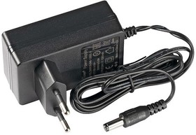 Фото 1/3 Блок питания MikroTik 24v 1.2A power supply, straight plug (with EU or US plugs)