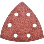 Треугольный шлифовальный лист, 90 мм, Набор шлифовальных насадок для реноватора Р400, 10 шт T-P400-90-10-6