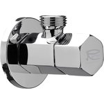 Remer Кран угловой с керамической головкой 1/2-1/2 128E1212