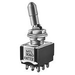 MTL 306 D, Toggle Switch, Panel Mount, On-On, 3PDT, Solder Terminal