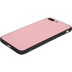 Защитная крышка "LP" для iPhone 7 Plus/8 Plus "Glass Case" (розовое стекло/коробка)