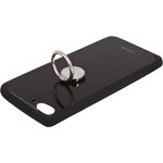 Защитная крышка "LP" для iPhone 7 Plus/8 Plus "Glass Case" с кольцом (черное ...