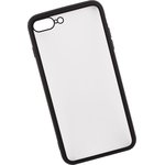 Защитная крышка "LP" для iPhone 7 Plus/8 Plus "Glass Case" с черной рамкой ...