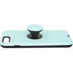 Защитная крышка "LP" для iPhone 7 Plus/8 Plus "PopSocket Case" (бирюзовая/коробка)