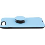 Защитная крышка "LP" для iPhone 7 Plus/8 Plus "PopSocket Case" (голубая/коробка)